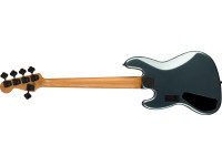 Fender  Contemporary Active Jazz Bass HH V Roasted Maple Fingerboard Black Pickguard Gunmetal Metallic